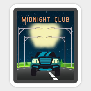 Midnight club Sticker